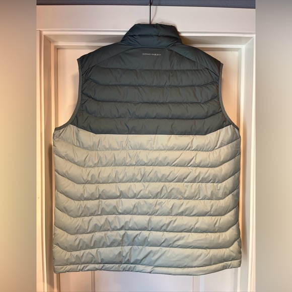PEN MARK Columbia White Out Vest Mens XL Niagara Puffer Insulated Omni-Heat New - Picture 9 of 16